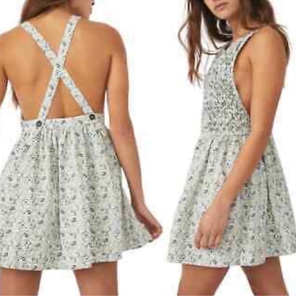 Free People Women's Petunia Mini Dress - Picture 3 of 16